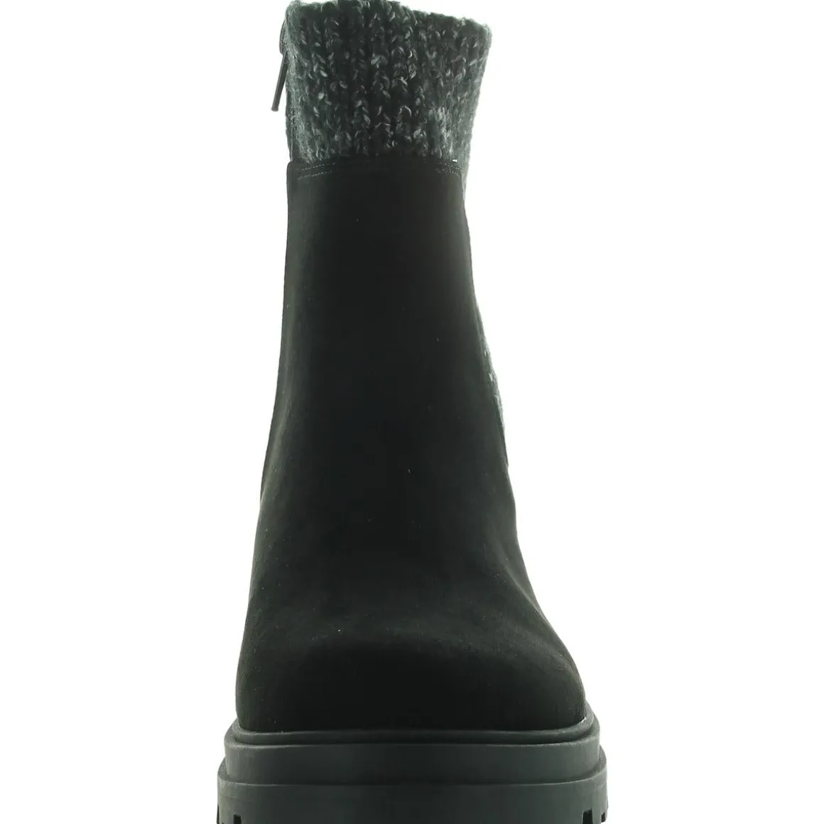 Gable Suede Round Toe Booties