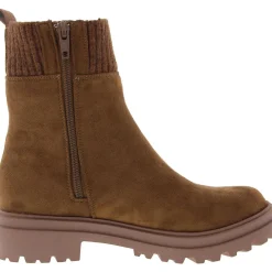 Gable Suede Round Toe Booties