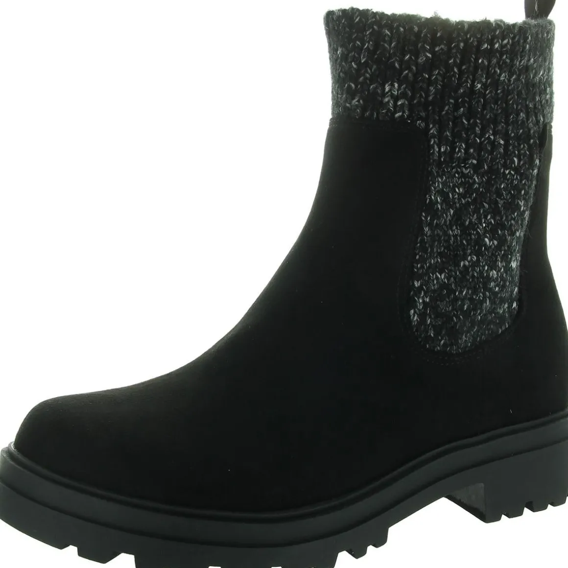 Gable Suede Round Toe Booties