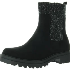 Gable Suede Round Toe Booties