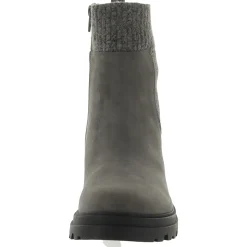 Gable Suede Round Toe Booties