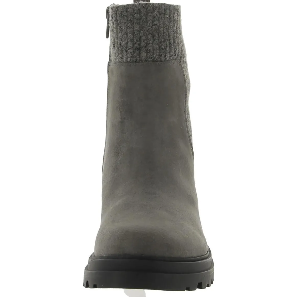 Gable Suede Round Toe Booties