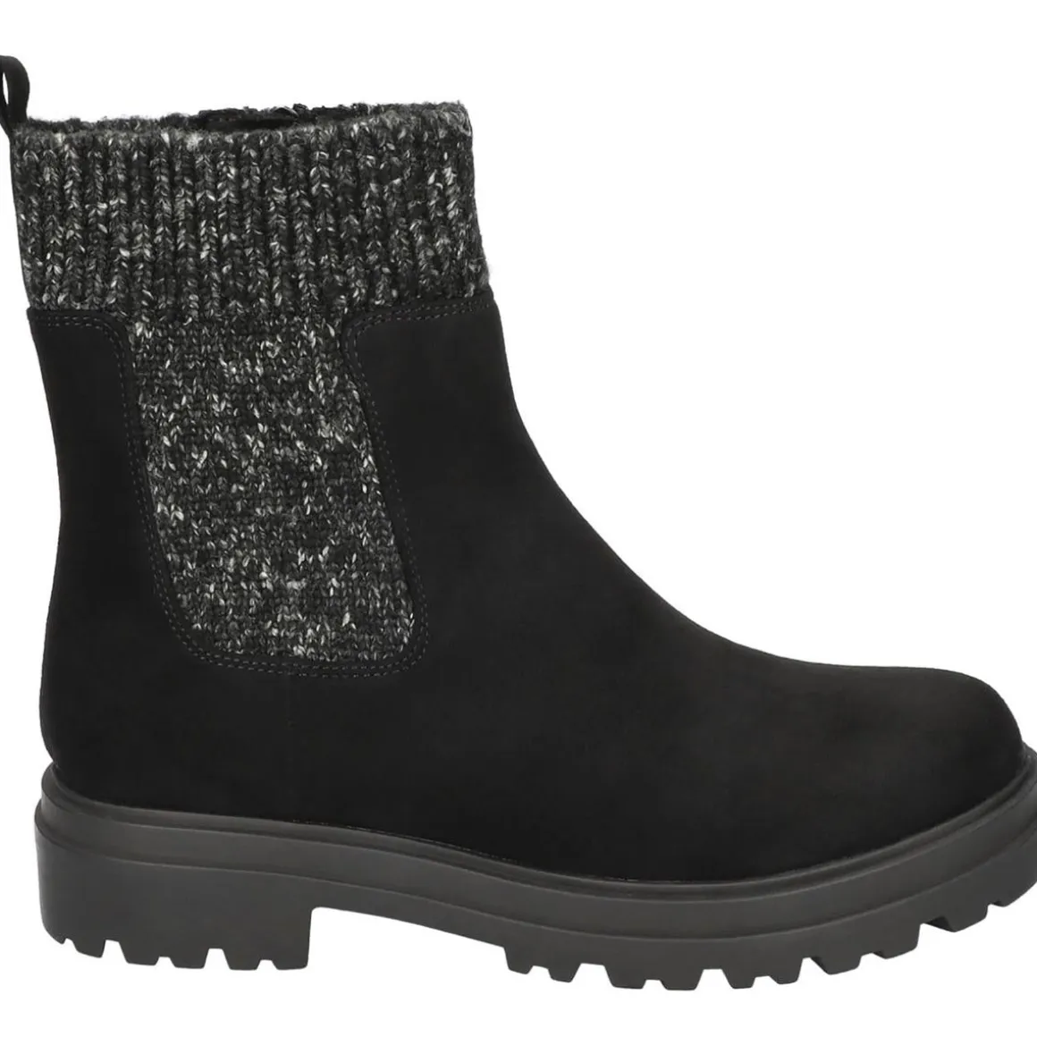 Gable Suede Round Toe Booties