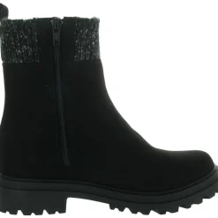 Gable Suede Round Toe Booties