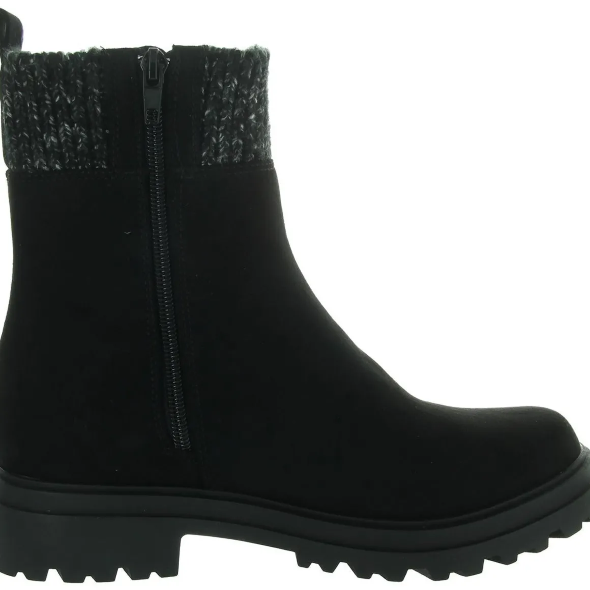 Gable Suede Round Toe Booties