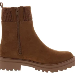 Gable Suede Round Toe Booties