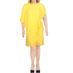 Gaeline Day Chiffon Sleeveless Cocktail Dress