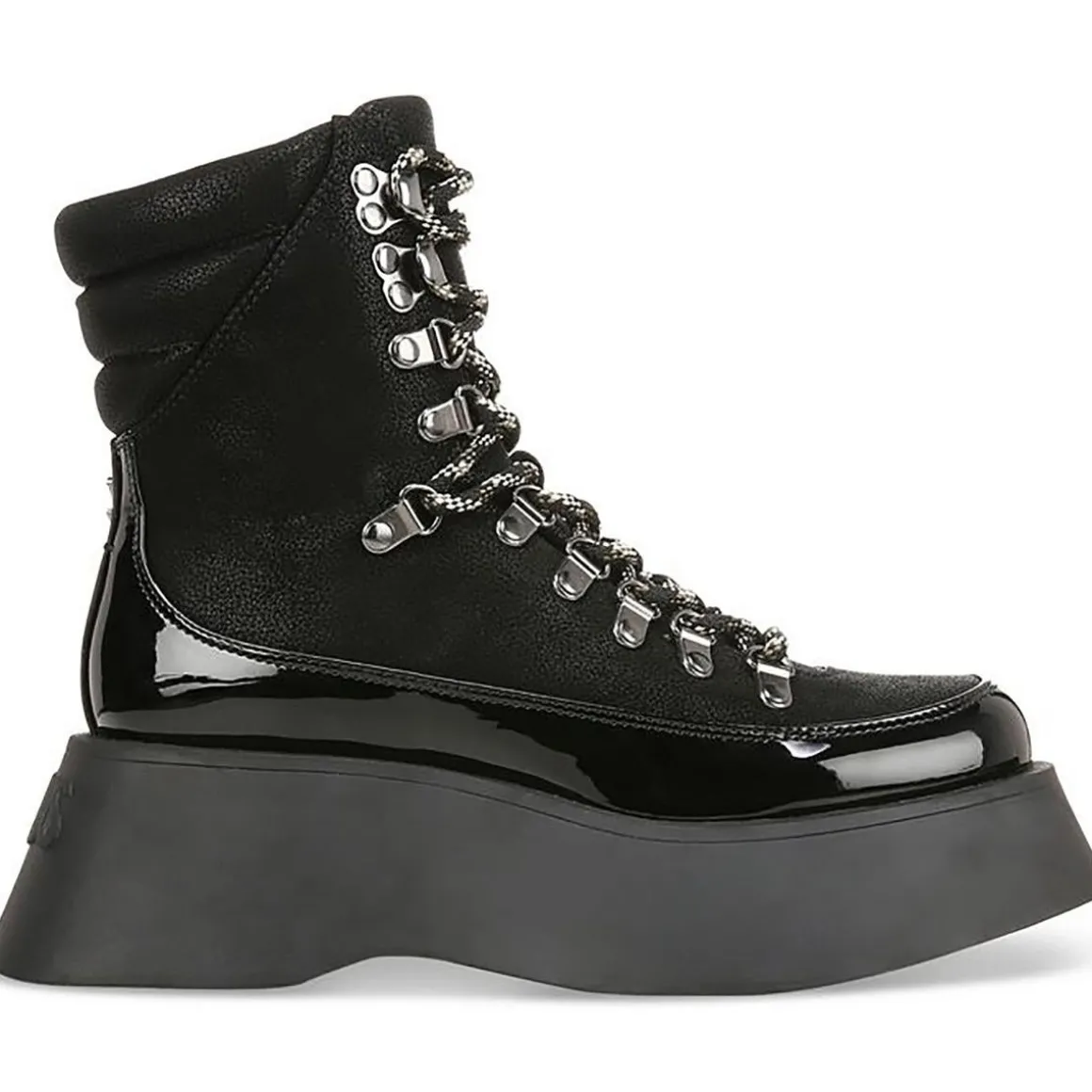 GAIL Faux Leather Casual Ankle Boots