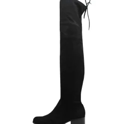 Gammon Faux Suede Pull On Over-The-Knee Boots
