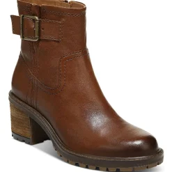 Gannet Zipper Lug Sole Ankle Boots