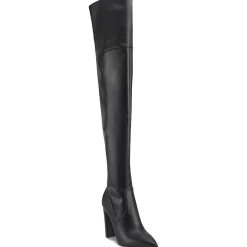 Garalyn 2 Faux Leather Embossed Over-The-Knee Boots