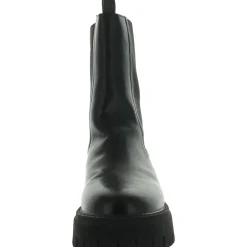 Garden Faux Leather Pull On Chelsea Boots