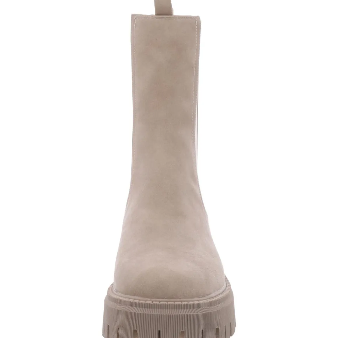 Garden Faux Leather Pull On Chelsea Boots