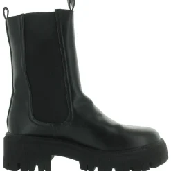 Garden Faux Leather Pull On Chelsea Boots