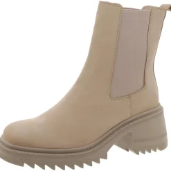 Garth Leather Block Heel Chelsea Boots