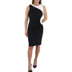 Gathered Sheath Dress