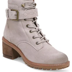Gemma Zipper Booties Combat & Lace-up Boots