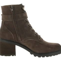 Gemma Zipper Booties Combat & Lace-up Boots