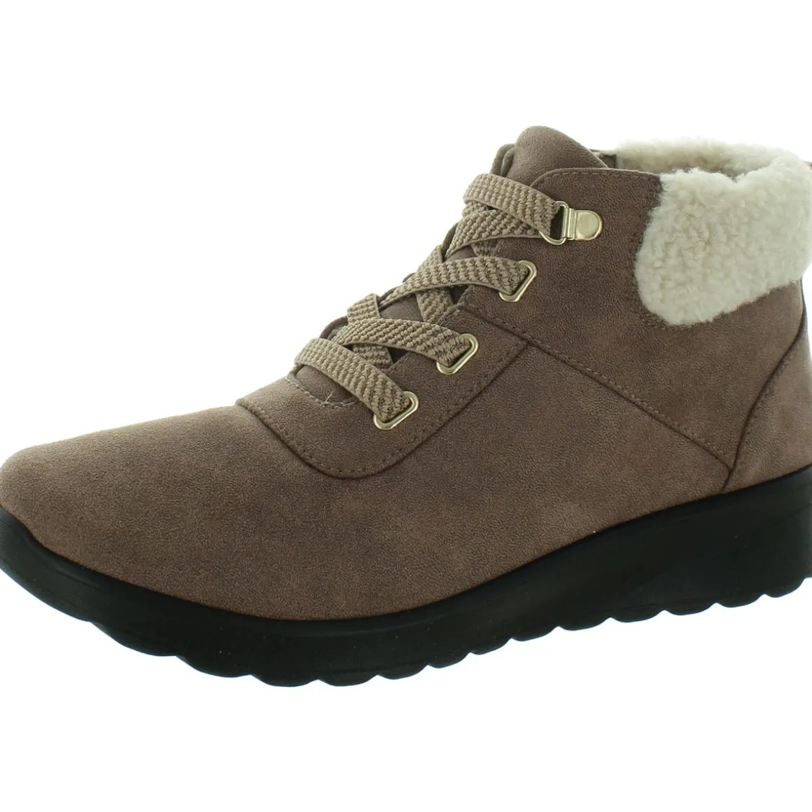 Generation Faux Suede Cushioned Footbed Booties