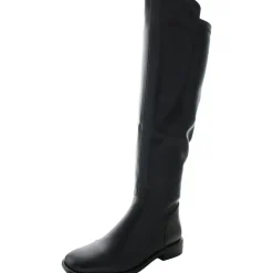Genevieve Zipper Knee-High Boots