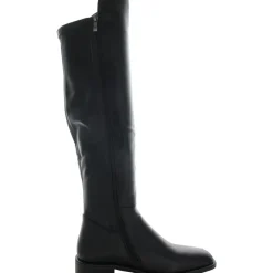 Genevieve Zipper Knee-High Boots