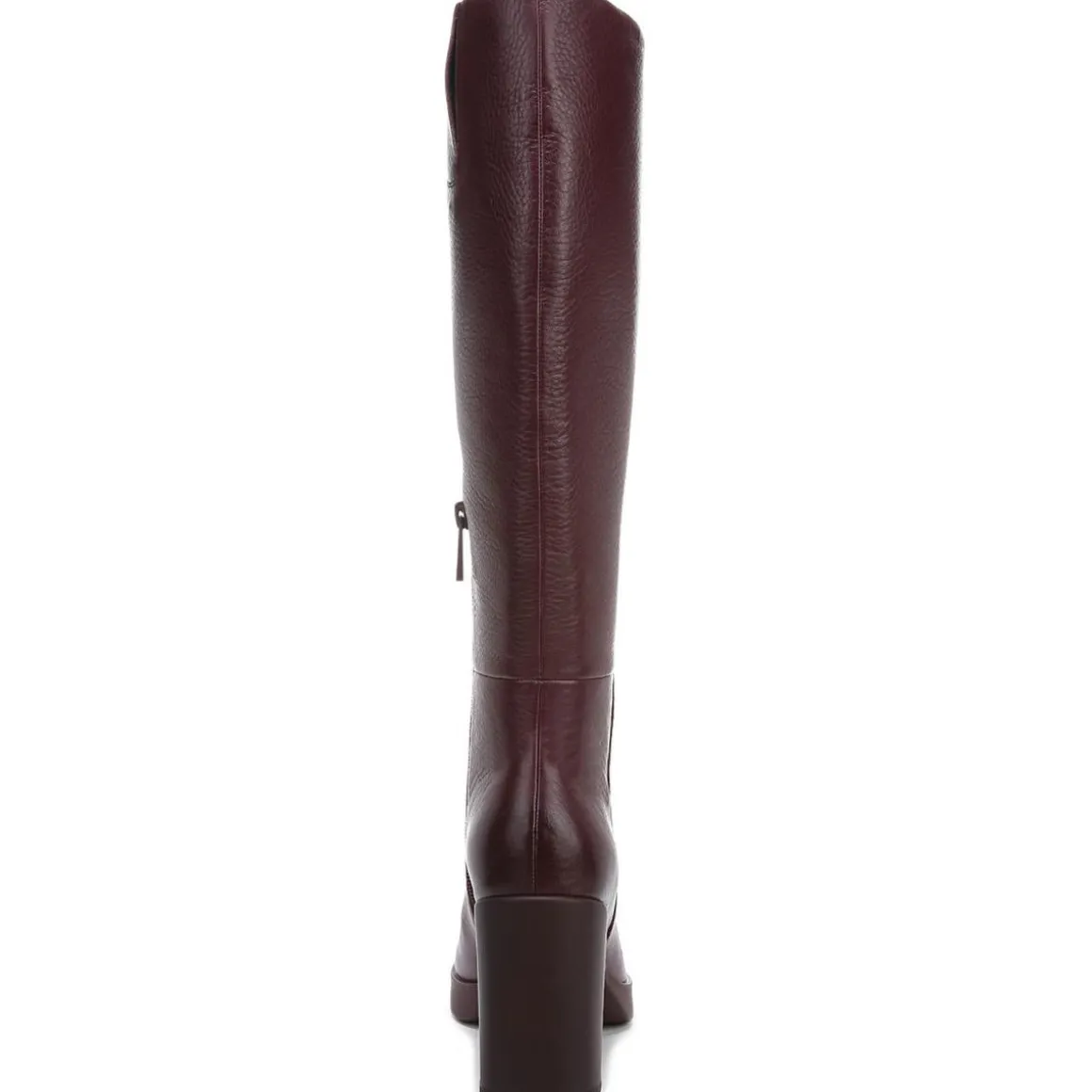 Genn-Align Leather Round Toe Knee-High Boots