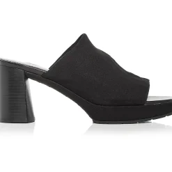 GEORGETTED Slip On Open Toe Mules