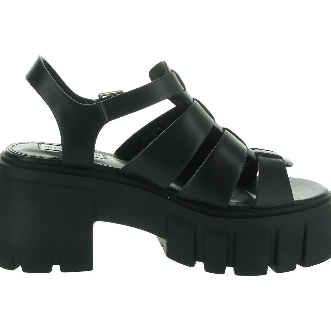 Georgia Adjustable Faux Leather Platform Sandals