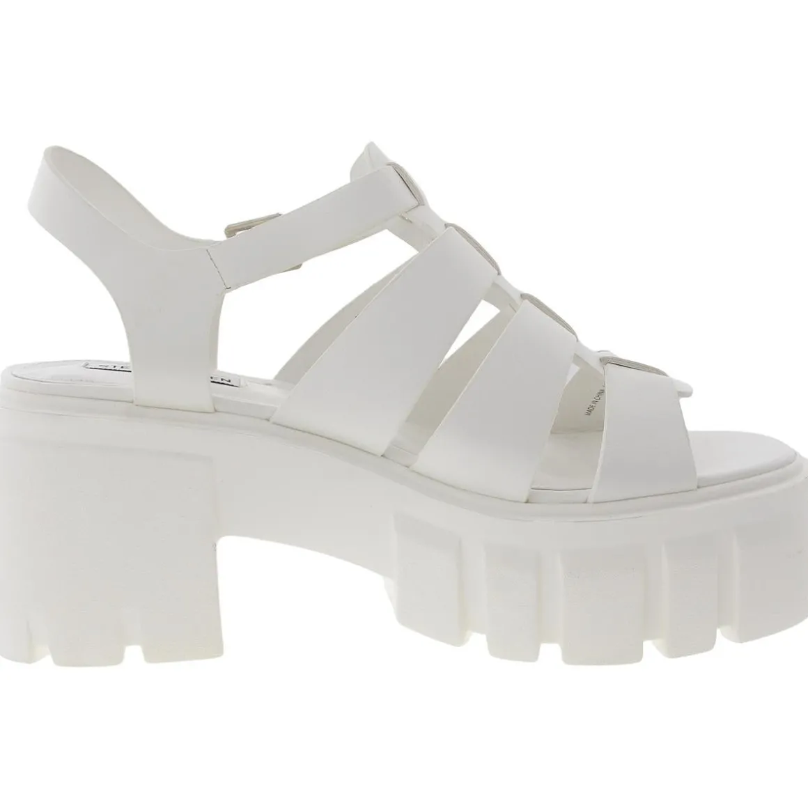 Georgia Adjustable Faux Leather Platform Sandals