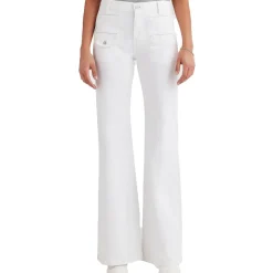 Georgia Denim Cotton Wide Leg Jeans