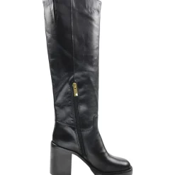 Gibi Zipper Knee-High Boots