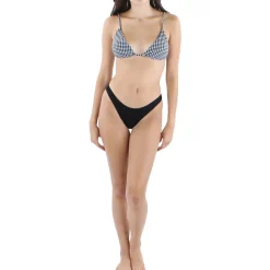 Gingham Sling Bikini Swim Top