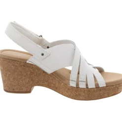 Giselle Ivy Open Toe Platform Slingback Sandals