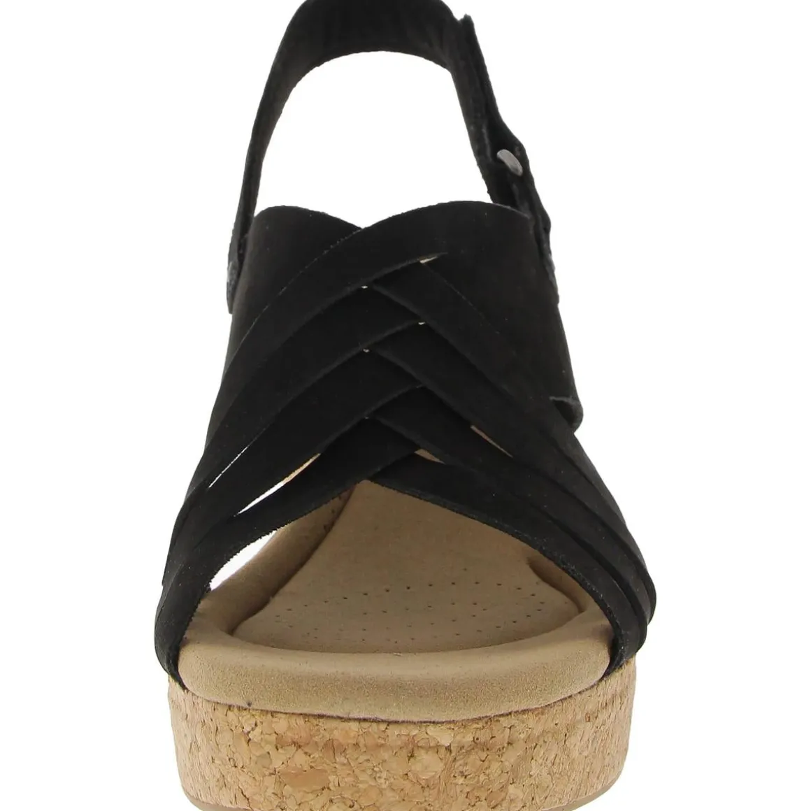 Giselle Ivy Open Toe Platform Slingback Sandals