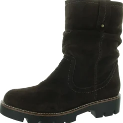 Glean Suede Block Heel Ankle Boots