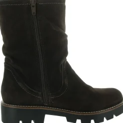 Glean Suede Block Heel Ankle Boots