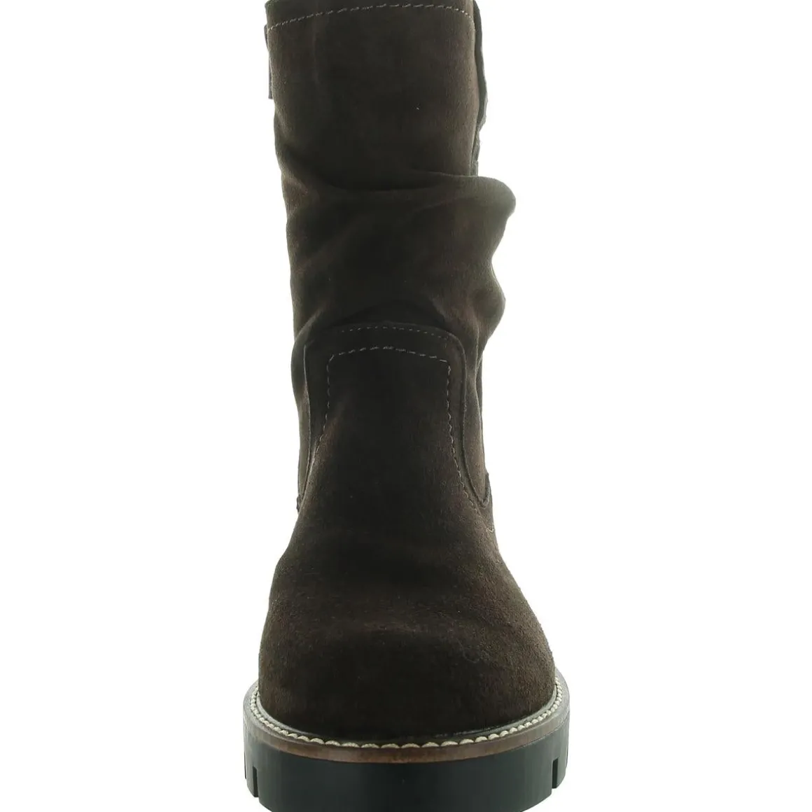 Glean Suede Block Heel Ankle Boots