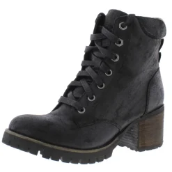 Glinda Faux Leather Dressy Ankle Boots