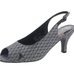 Glitter Slingback Heels