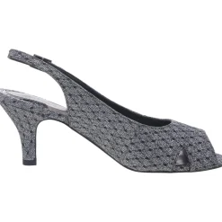 Glitter Slingback Heels