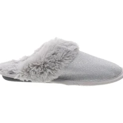 Glitter Metallic Slide Slippers