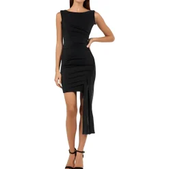 Glitter Nylon Bodycon Dress