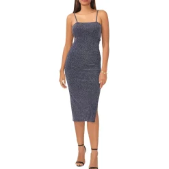 Glitter Nylon Sheath Dress