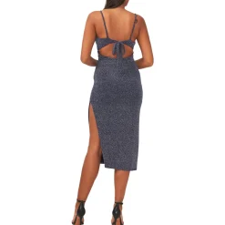 Glitter Nylon Sheath Dress