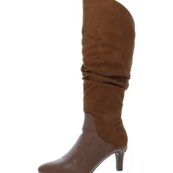 Glory Mixed Media Knee-High Boots