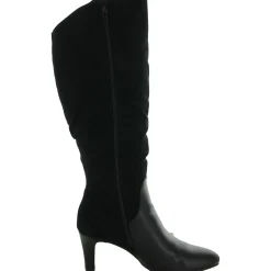 Glory Mixed Media Knee-High Boots