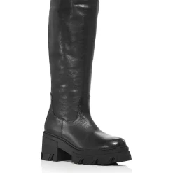 GOAL Leather Pull On Knee-High Boots