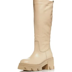 GOAL Leather Pull On Knee-High Boots