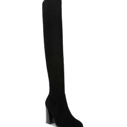 Gollie Faux Suede Tall Over-The-Knee Boots