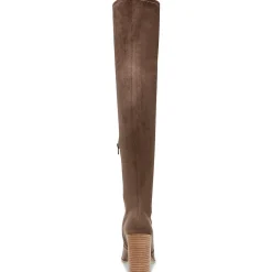 Gollie Faux Suede Tall Over-The-Knee Boots